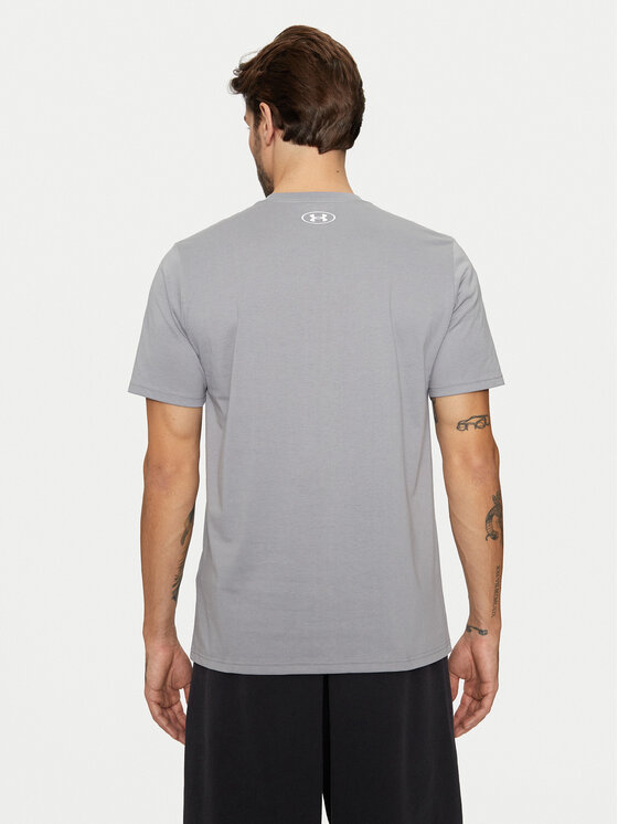 Under Armour Under Armour T-Shirt Ua Sportstyle Logo Update Ss 1382911 Szary Loose Fit