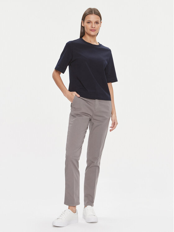 United Colors Of Benetton United Colors Of Benetton Marškinėliai 3BL0E17G5 Tamsiai mėlyna Boxy Fit