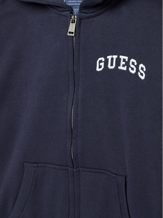 Guess Guess Majica dugih rukava L4BQ25 KAX74 Tamnoplava Regular Fit
