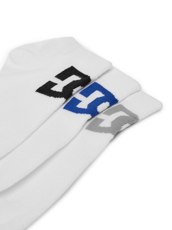 DC DC Calzini AS_DC_04S_SS25 (3-PACK) Bianco
