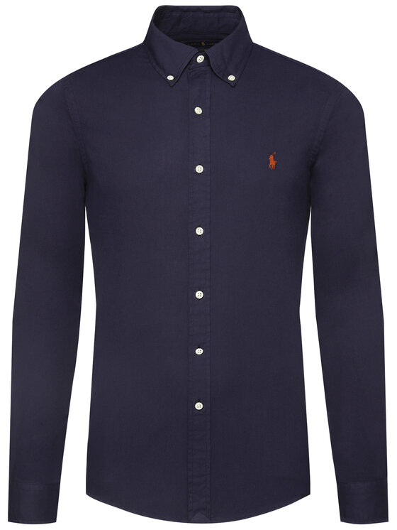 Polo Ralph Lauren Polo Ralph Lauren Πουκάμισο Classics 710794604 Σκούρο μπλε Slim Fit