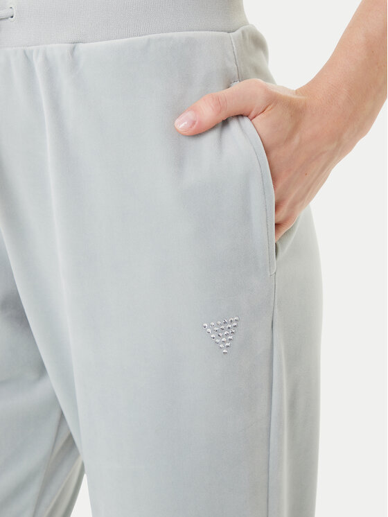 Guess Guess Jogginghose V3BB27 K0232 Grün Regular Fit