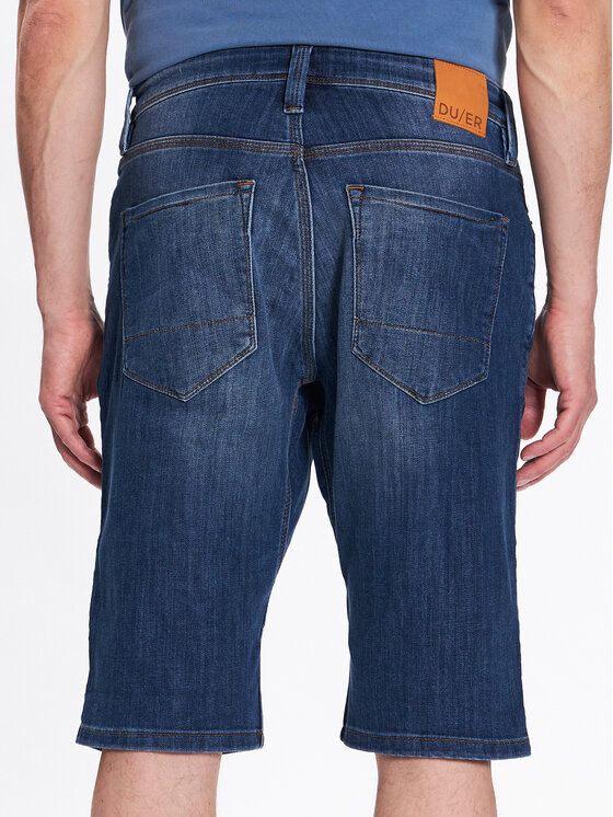 Pantaloncini di jeans MSLS4505 Blu scuro Regular