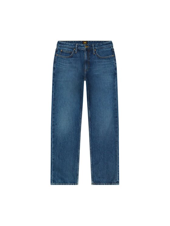Lee Lee Jeansy WEST Niebieski Loose Fit