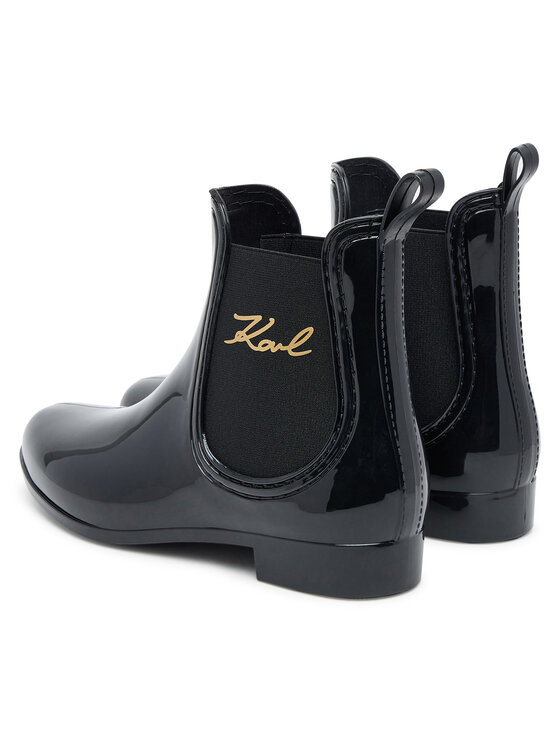 KARL LAGERFELD KARL LAGERFELD Kalosze Kalosh II KL94775 Czarny