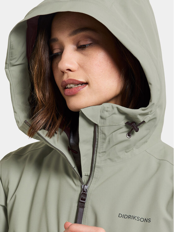 Didriksons Didriksons Parka Ella Wns Parka 2 504835 Zöld Regular Fit