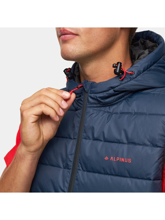 Alpinus Alpinus Kamizelka Athos Granatowy Active Fit