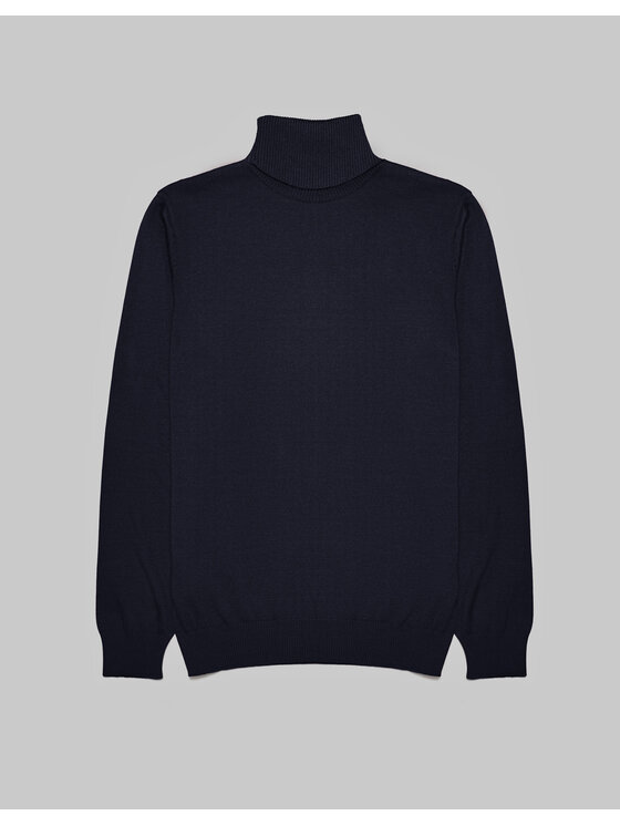 Borgio Borgio Golf goito Granatowy Classic Fit