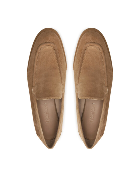 Max Mara Max Mara Mokasīni Softloafers 2424526311600 Bēšs