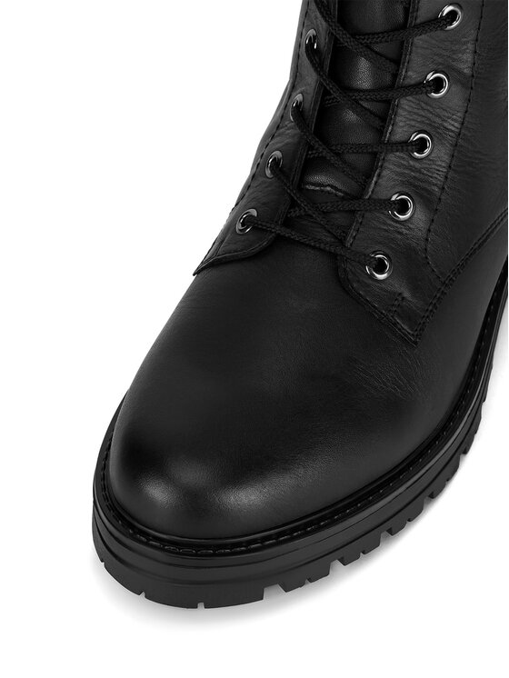 Remonte Remonte Schnürschuhe D2281-01 Schwarz