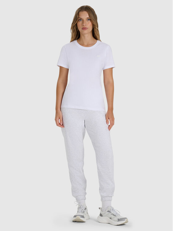 4F 4F T-Shirt NOS Biały Regular Fit