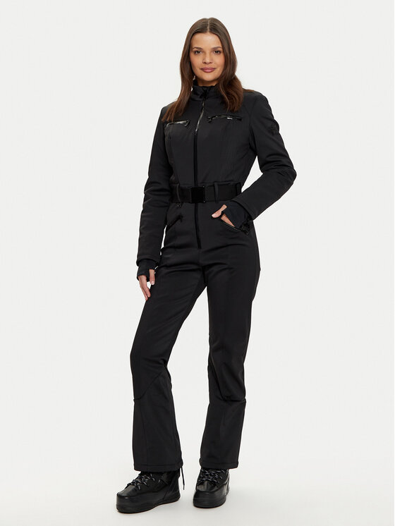 Guess Guess Kombinezon narciarski W4PD1M WH1S0 Czarny Regular Fit