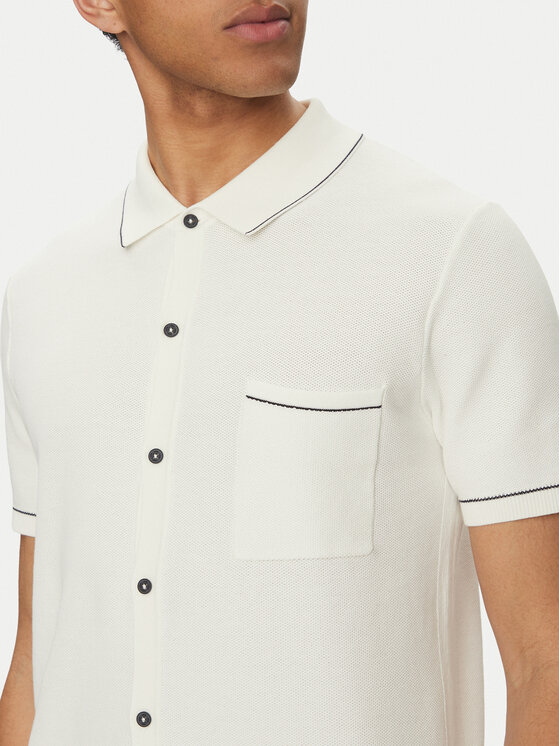 Liu Jo Liu Jo Pulover QA5040 MA71P Alb Regular Fit