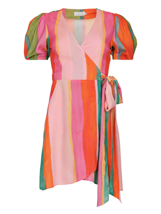 LAURELLA LAURELLA Každodenní šaty 4SS017 Barevná Regular Fit