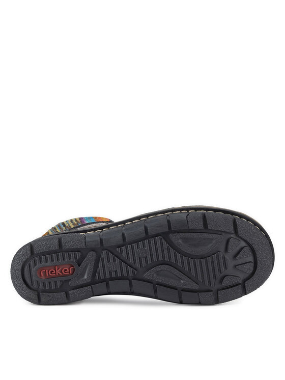 Rieker Rieker Botine 73343-00 Negru