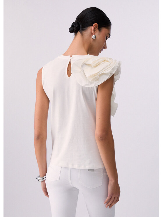 Liu Jo Liu Jo Top CA6385J630811111 Bianco Regular Fit