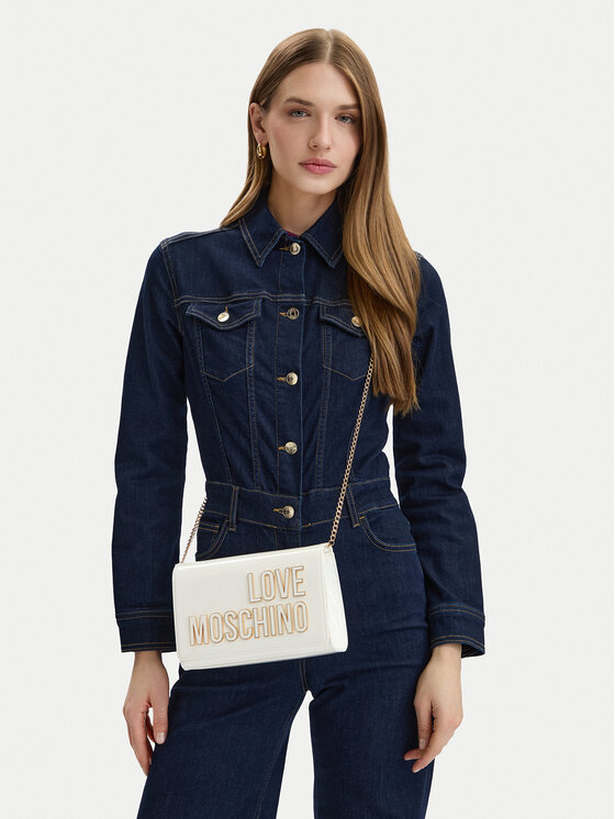 LOVE MOSCHINO Geantă JC4251PP0OKE110A Alb