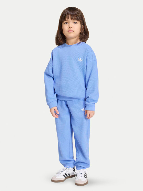 adidas adidas Tuta Loose Sweat Jogger Set KT1770 Blu Regular Fit