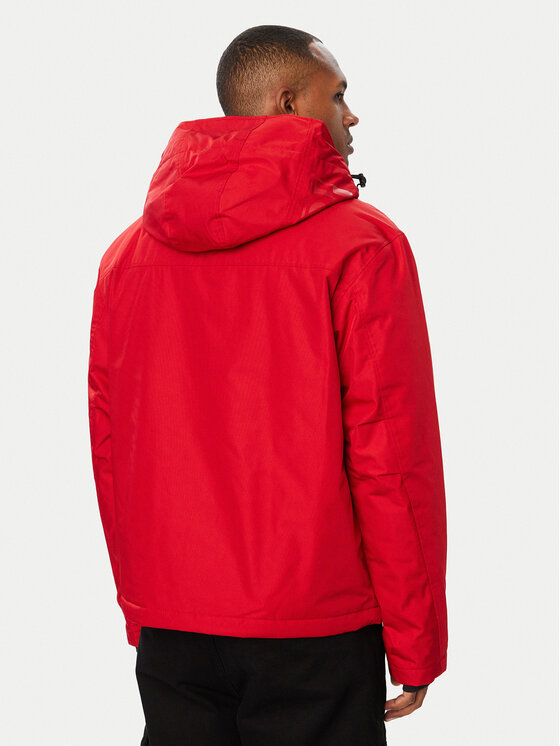 Napapijri Napapijri Kurtka anorak Rainforest Next NP0A4IB9 Czerwony ciemny Regular Fit