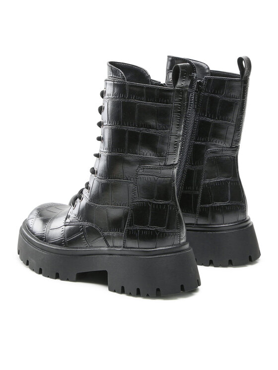 Jenny Fairy Jenny Fairy Trapper stila apavi WS125-11 Melns