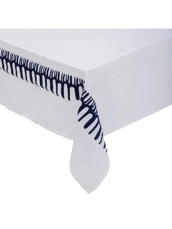MIAhome MIAhome Obrus bawełniany Lizandro 150x300 cm Biały