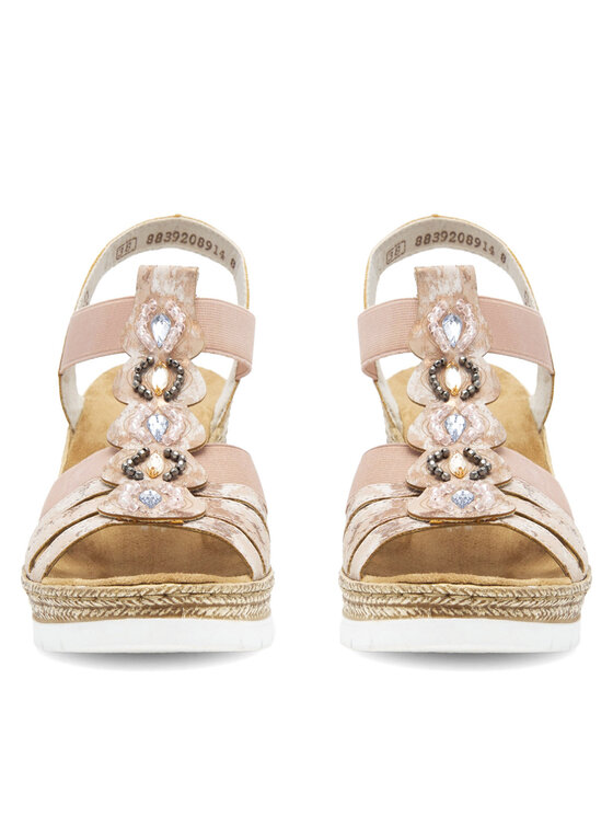 Rieker Rieker Sandali 619B2-31 Rosa