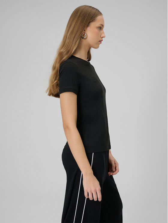 4F 4F T-Shirt SPORTS CLUB Czarny Regular Fit