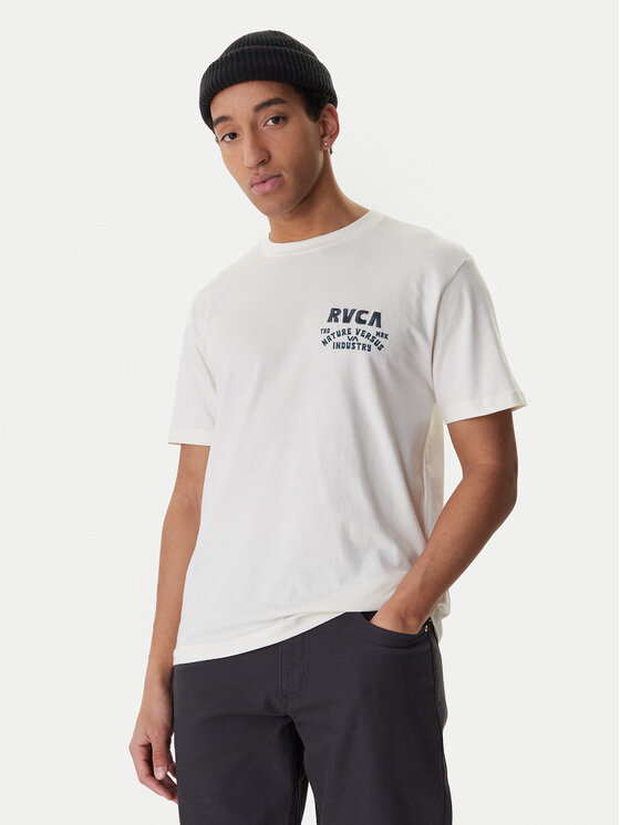 RVCA RVCA Tričko EVYZT00297 Écru Regular Fit