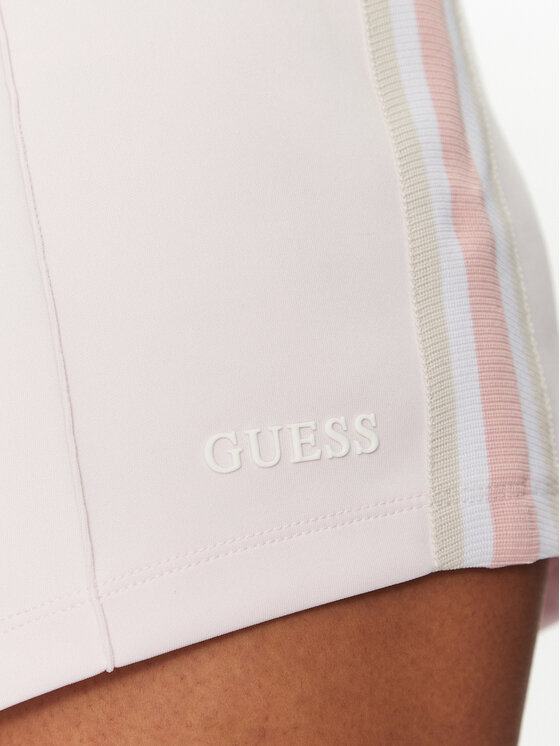 Guess Guess Szorty sportowe V5GD14 KCRU2 Różowy Relaxed Fit