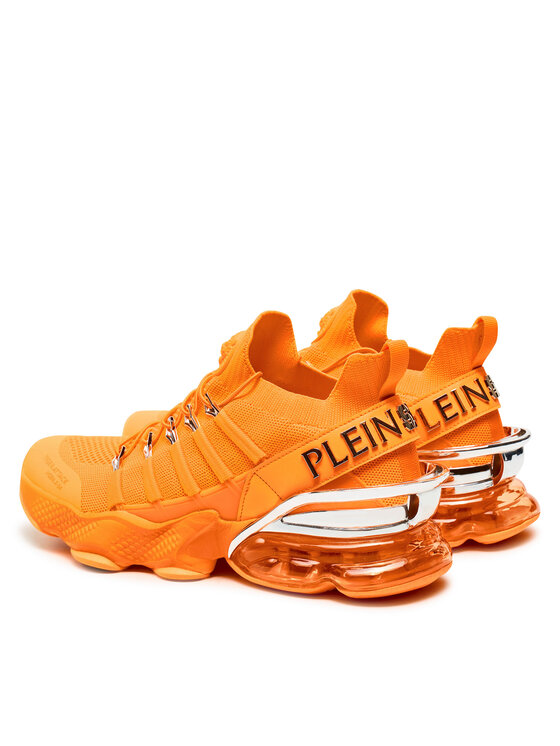 Plein Sport Plein Sport Sneakersy SADS USC0518 STE003N Pomarańczowy