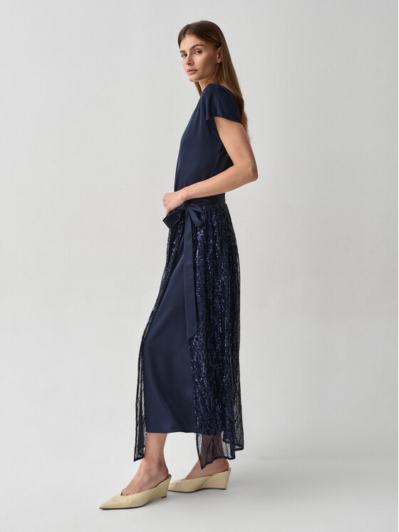 TATUUM TATUUM Sukienka codzienna LEXY Granatowy Loose Fit
