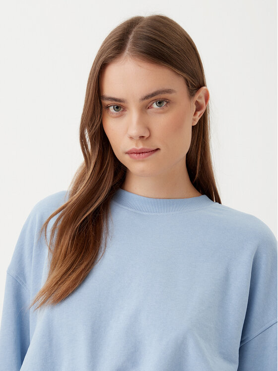 ONLY ONLY Majica dugih rukava Bella 15341904 Svijetloplava Regular Fit