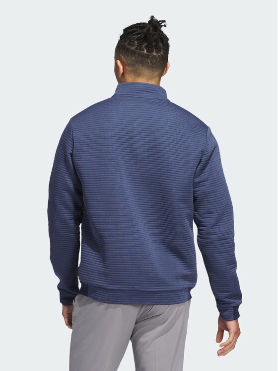 adidas adidas Bluza Ultimate365 DWR Textured Quarter-Zip Niebieski jasny Regular Fit