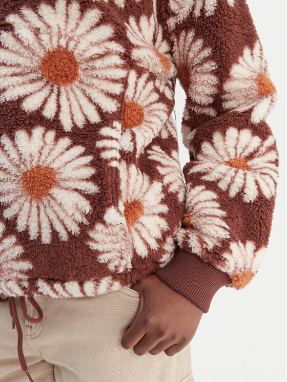 Billabong Billabong Флісовий реглан Time Off EBJPF00112 Коричневий Relaxed Fit