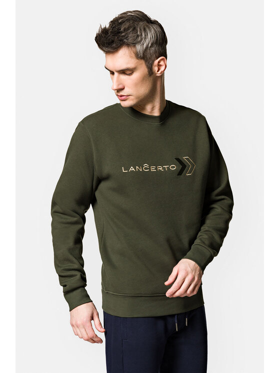 Lancerto Lancerto Bluza Brewer BL073222000027 Zielony Regular Fit