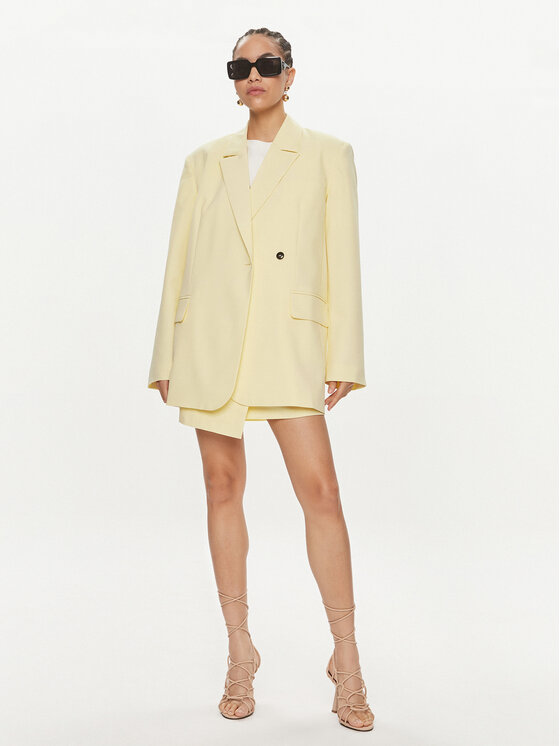 Herskind Herskind Marynarka Verner 5103519 Żółty Oversize
