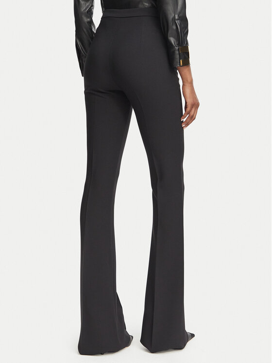 Elisabetta Franchi Elisabetta Franchi Hlače PA-197-66E2-V290 Crna Flared Leg