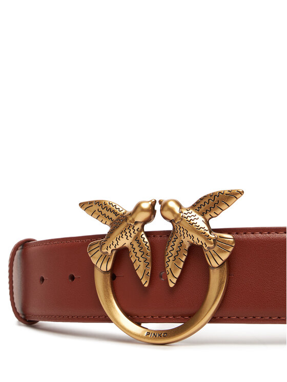 PINKO PINKO Ženski pas Love Berry H4 Belt AI 25-26 PLT01 100120 A0F1 Rjava