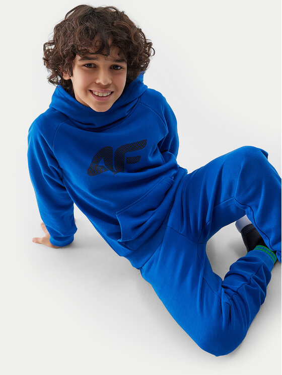 4F 4F Felpa 4FJWSS24TSWSM0925 Blu Regular Fit