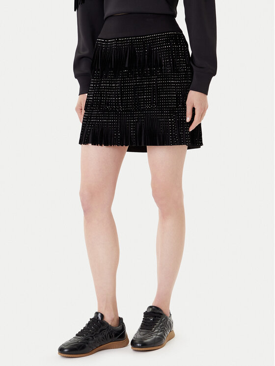 DKNY DKNY Mini suknja P53N6C59 Crna Regular Fit