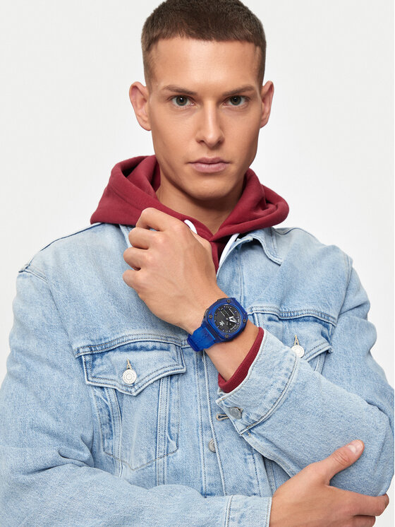 adidas Originals adidas Originals Hodinky City Tech One Watch AOST23058 Modrá