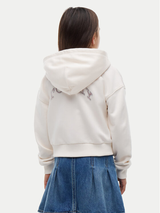Tommy Hilfiger Tommy Hilfiger Felpa KG0KG09443 Bianco Regular Fit