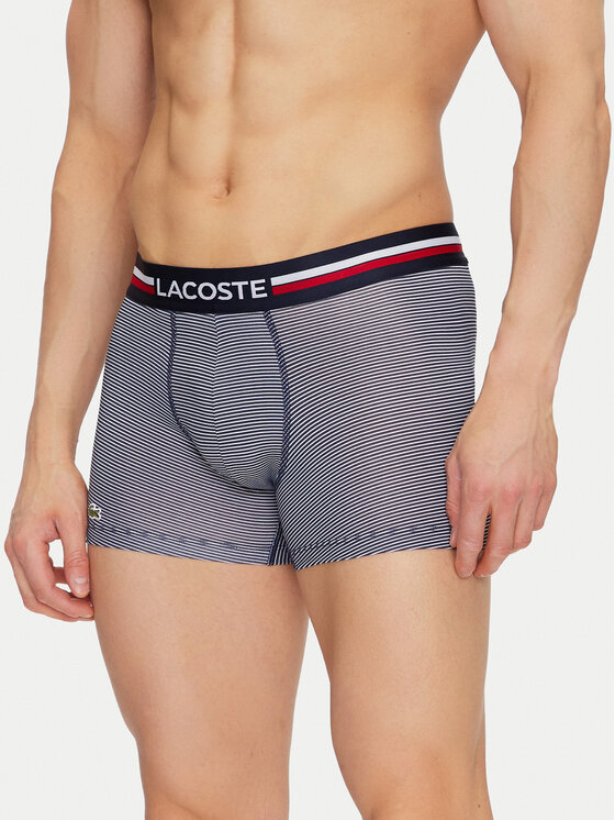 Lacoste Lacoste Set od 3 para bokserica 5H2262 Šarena