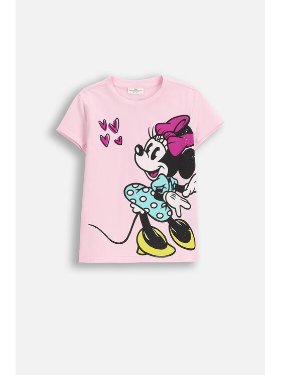 Coccodrillo Coccodrillo T-Shirt WC5143207LGD-007 Różowy Regular Fit