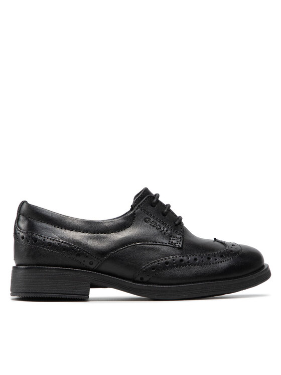 Geox Oxfordky J Agata D J8449D 00043 C9999 S Čierna