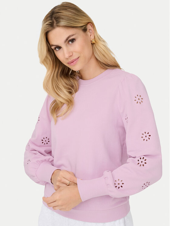 ONLY ONLY Bluza Femme 15315687 Różowy Regular Fit