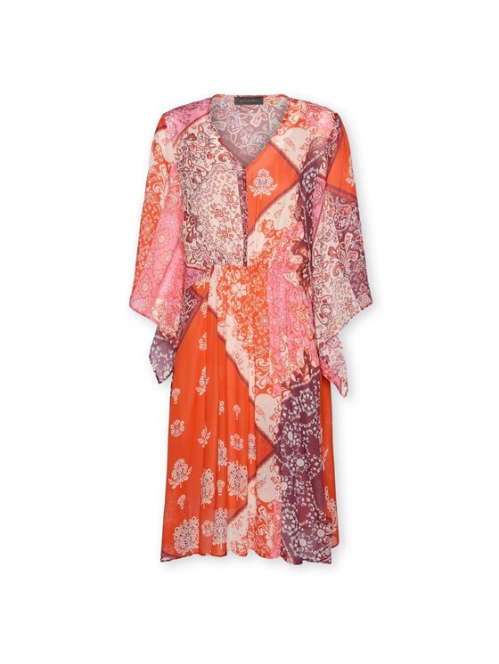 Elena Mirò Elena Mirò Vestito da giorno 7080P100301N001 Arancione A-Line Fit