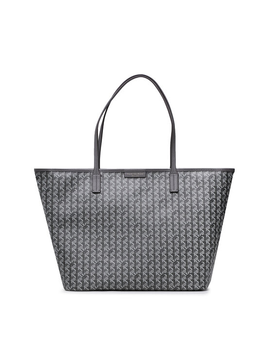 Tory Burch Tory Burch Torbica Basketweave Tote 145634 Siva