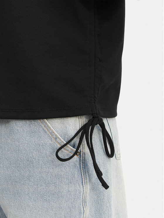 Karl Lagerfeld Jeans Karl Lagerfeld Jeans Marškinėliai B2W17074 Juoda Regular Fit