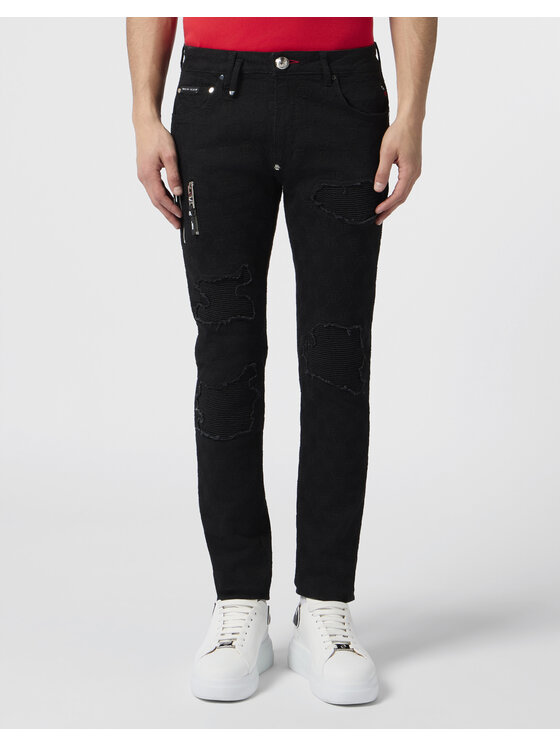 PHILIPP PLEIN PHILIPP PLEIN Jeansy 30594 Czarny Skinny Fit